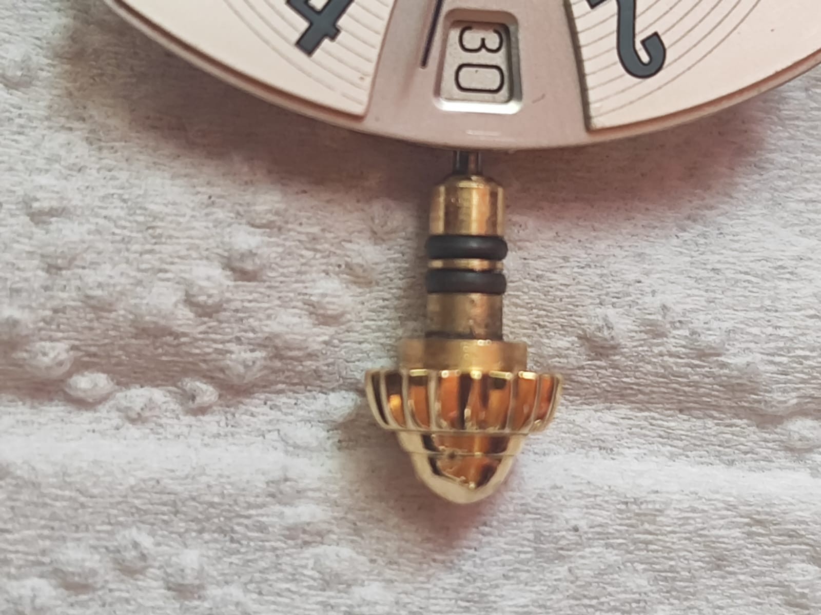 Cartier Roadster 18K Automatic Cal 2892A2 Part Movement With Dial & 18K Crown W