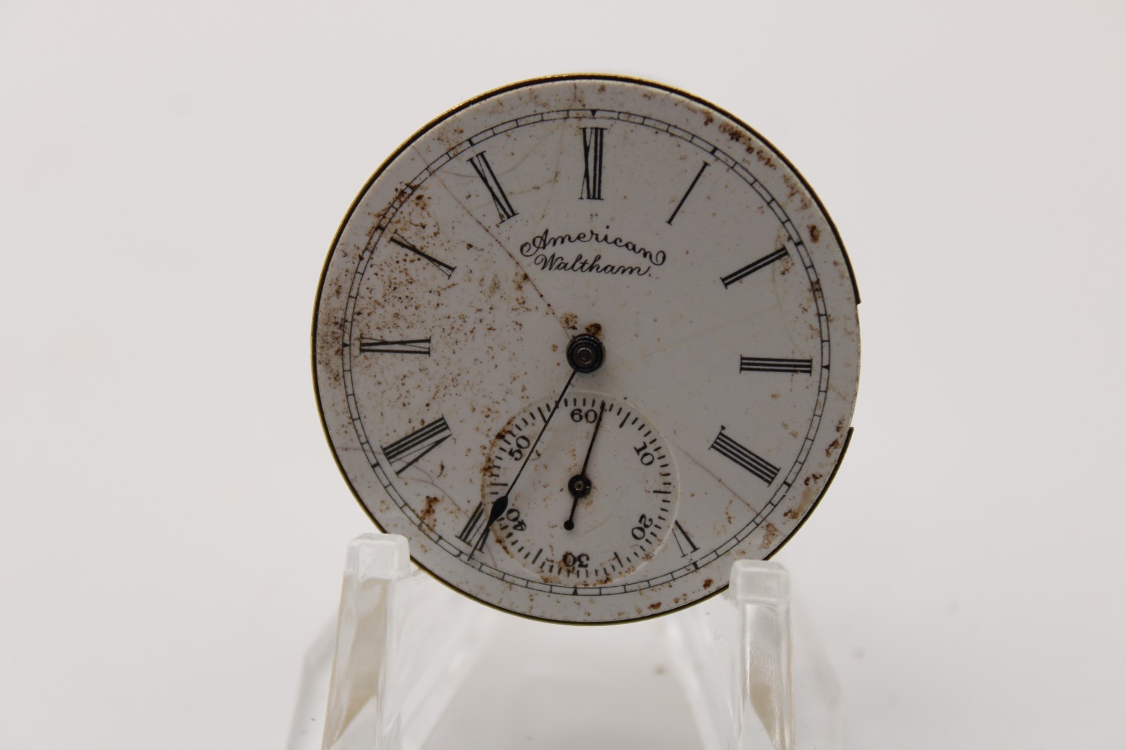 1891-1892 WALTHAM POCKET WATCH MOVEMENT 5112845 GRADE: J 6s 7j (F4C2)