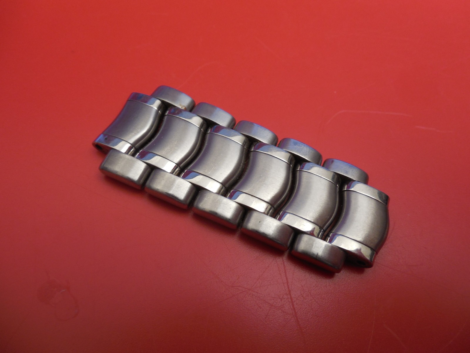 EBEL SOLID STEEL LINK SECTION FOR 22MM 60L6CH 1911 BTR DISCOVERY BAND BRACELET