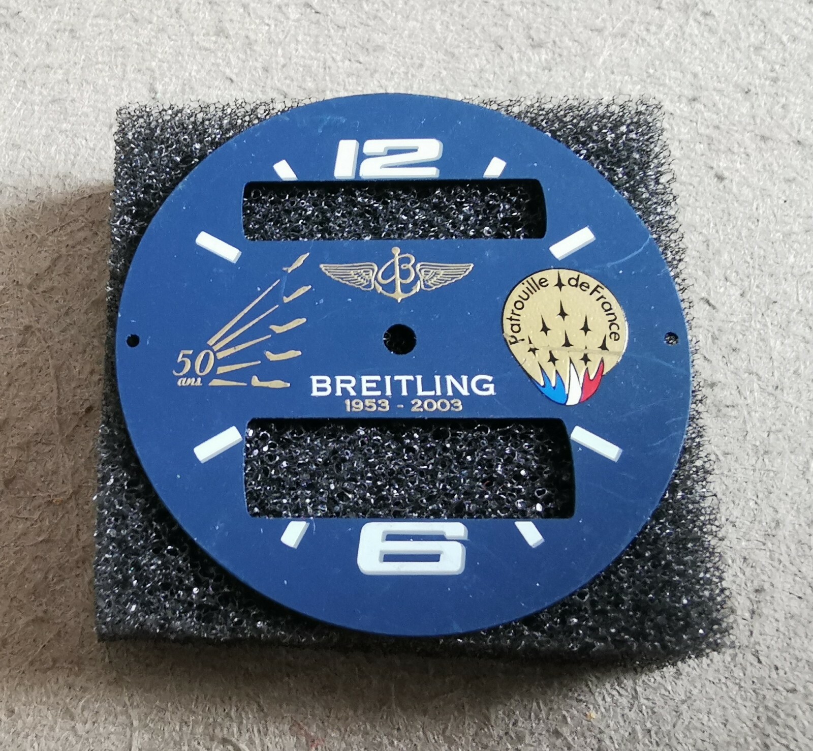 Breitling Rare Aerospace dial for the Patrouille de France 50Th good condition