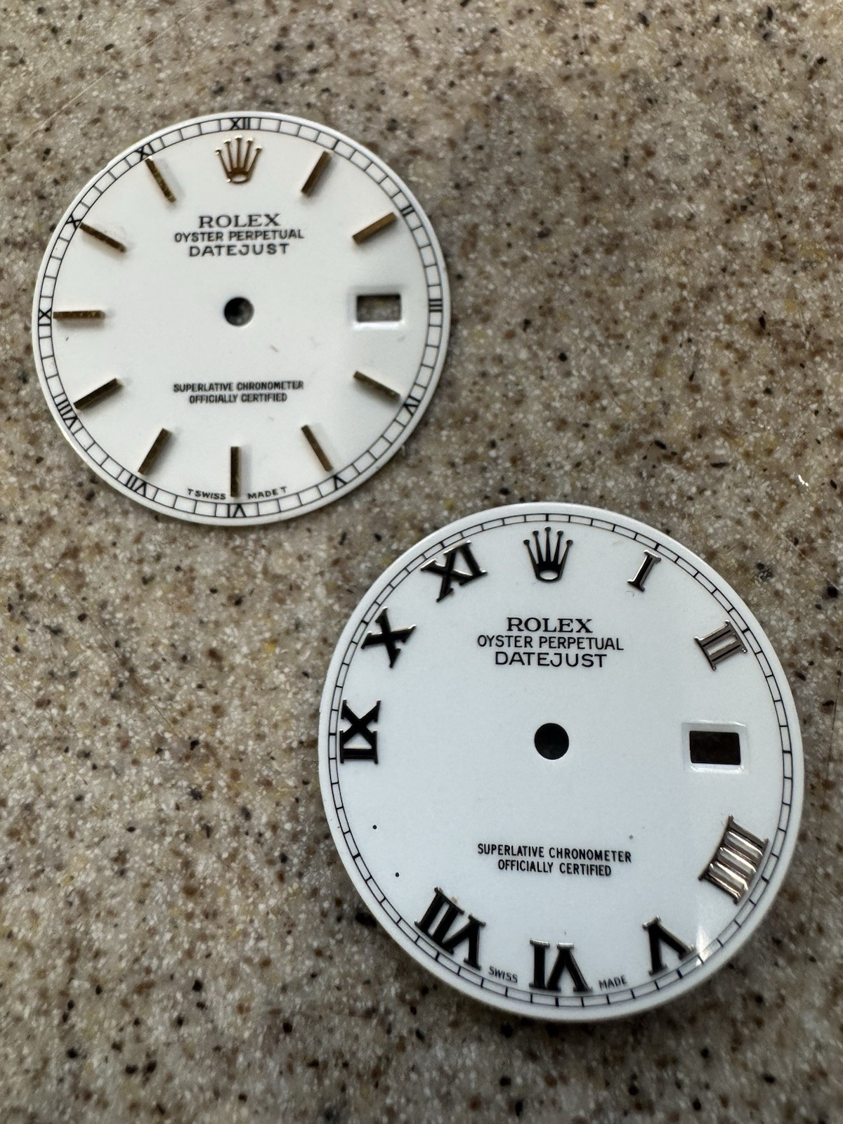Rolex Dial 16233 16013 1 Missing Feet 1 Missing Index