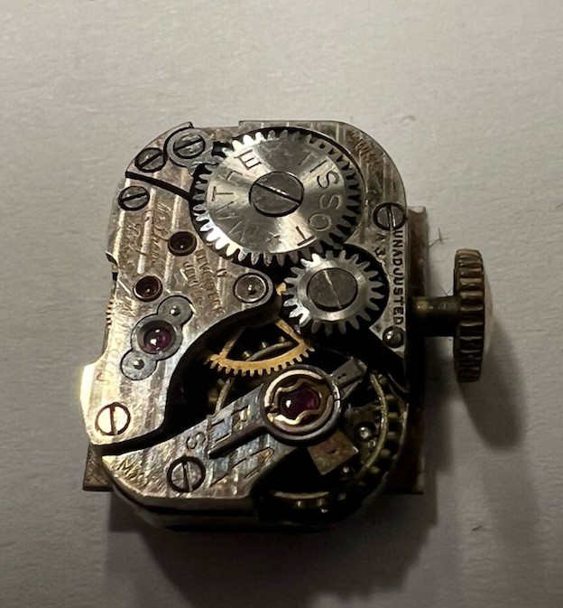 Mathey Tissot Wristwatch Movement 17J Ladies Works AS-IS