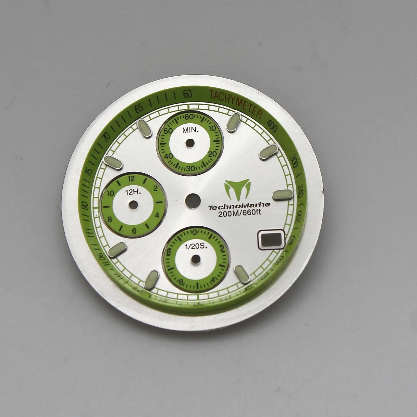 Technomarine Cruise 30 Silver & Green Sub-Dials For 36mm Men’s Watch