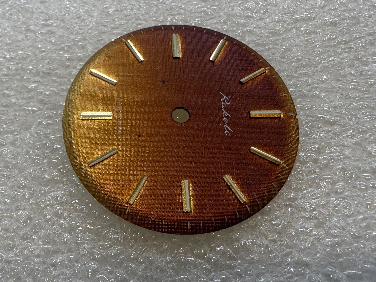 Vintage USSR Raketa 2609HA Watch Dial Original Soviet Clock Face