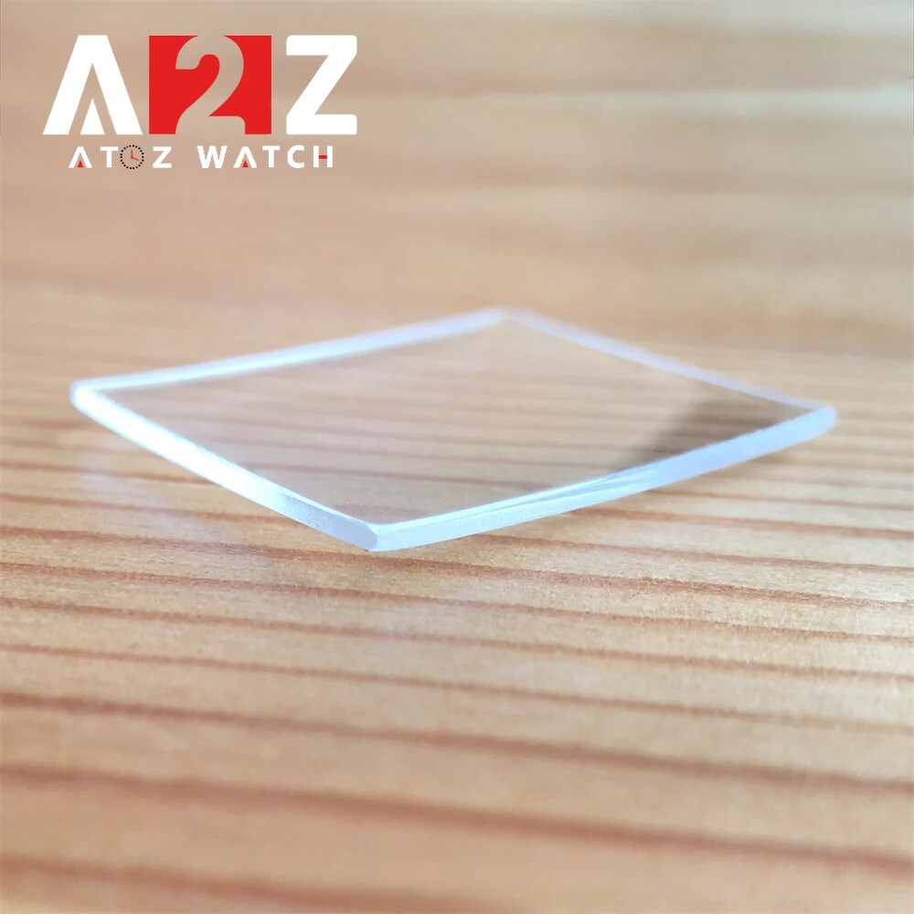 Watch Double Domed Sapphire Crystal for Cartier Jumbo Tank Vermeil Sterling