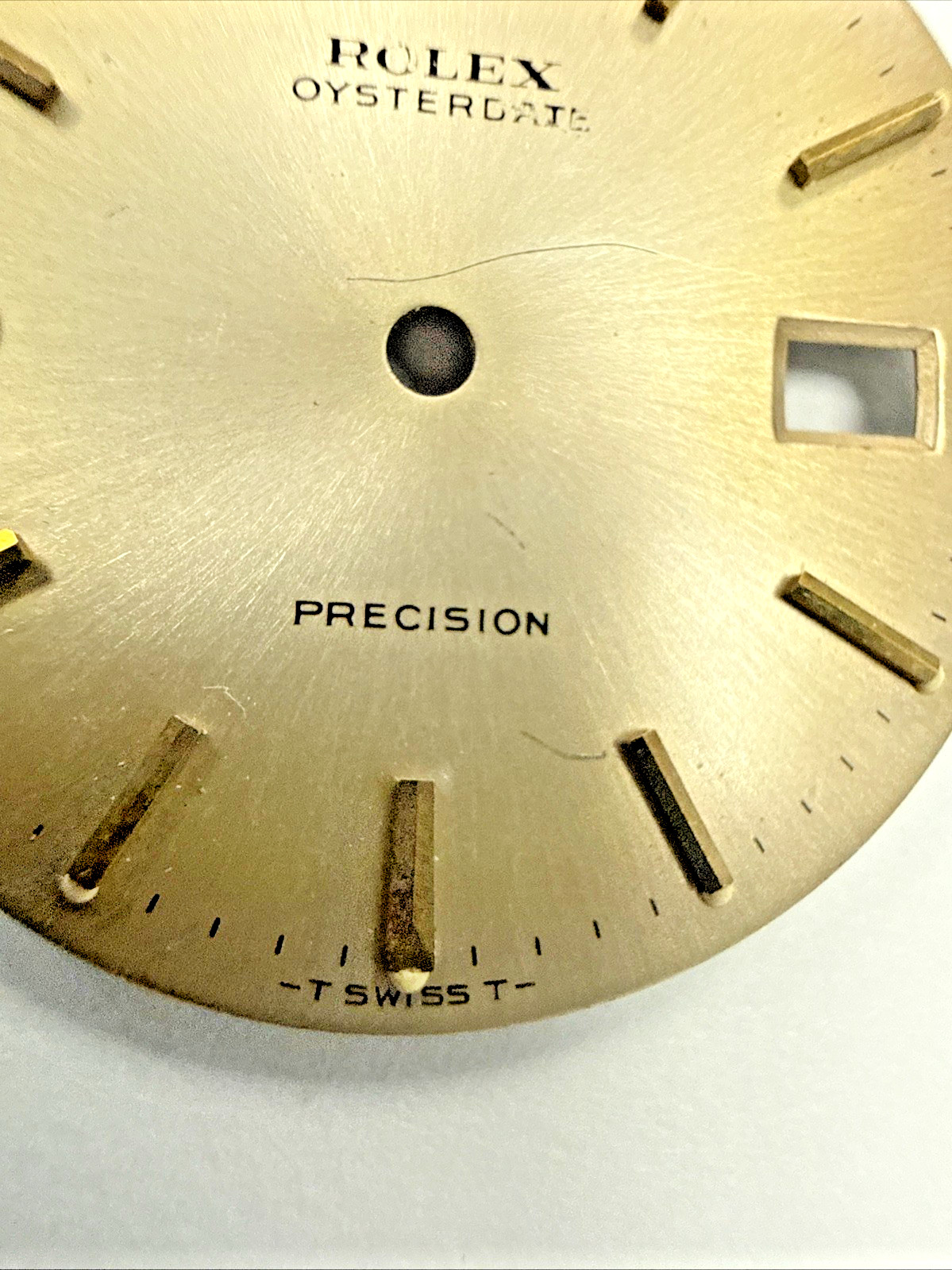 Rolex Vintage Oysterdate Dial