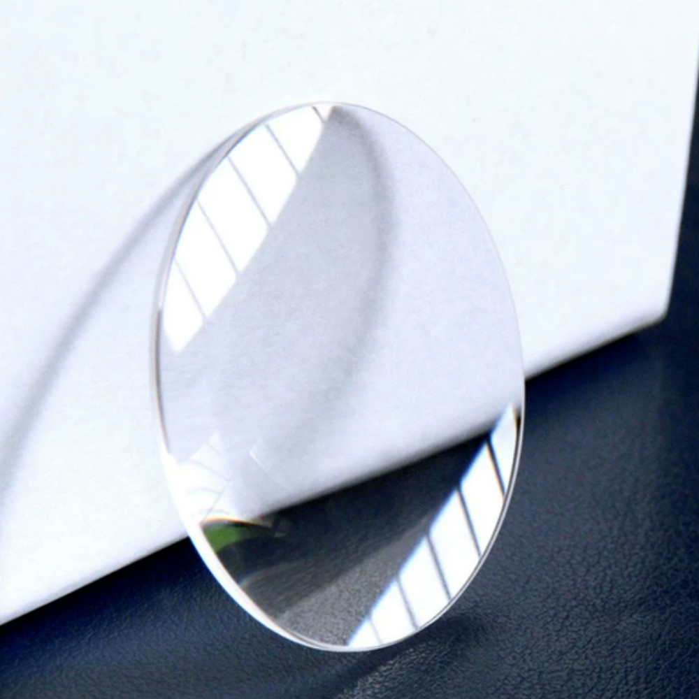 2.0mm Thick Single Dome Sapphire Watch Glass Crystal 32mm-40mm Diameter Option