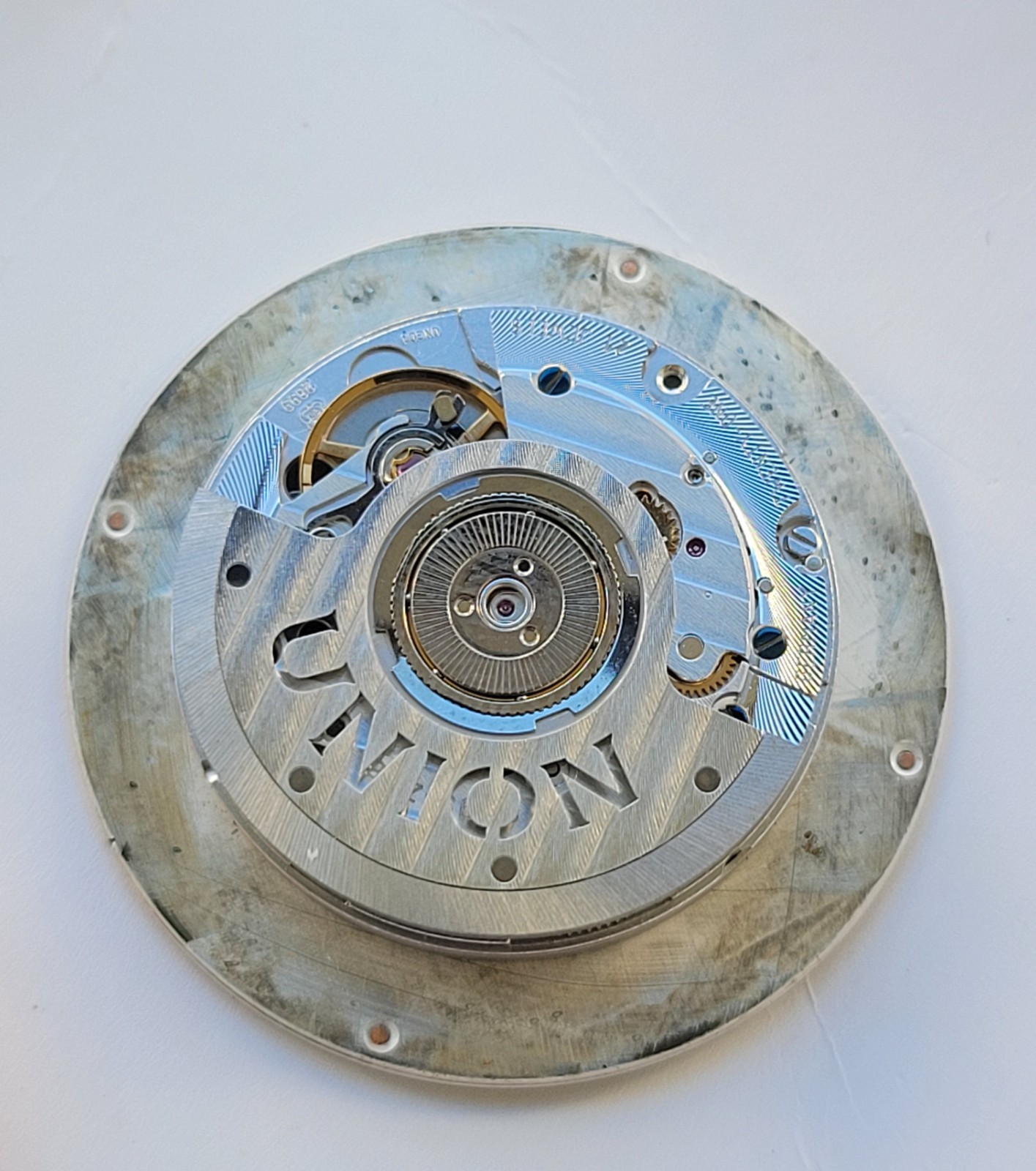 UNION GLASHUTTE AUTOMATIC MOVEMENT CAL ETA 2899 MEN’S FOR PARTS OR REPAIR