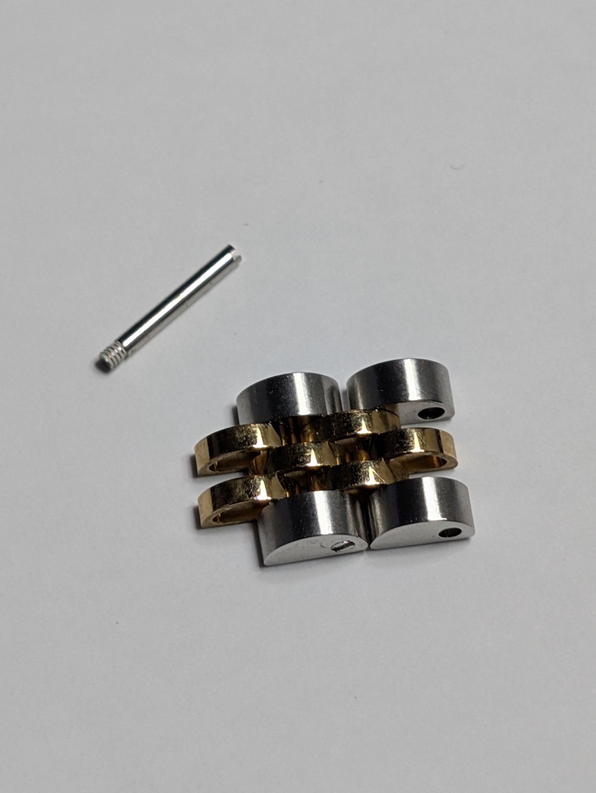 Authentic 1 ROLEX Datejust LINK For Ladies 10mm 69173 79173 18K Gold /SS Jubilee