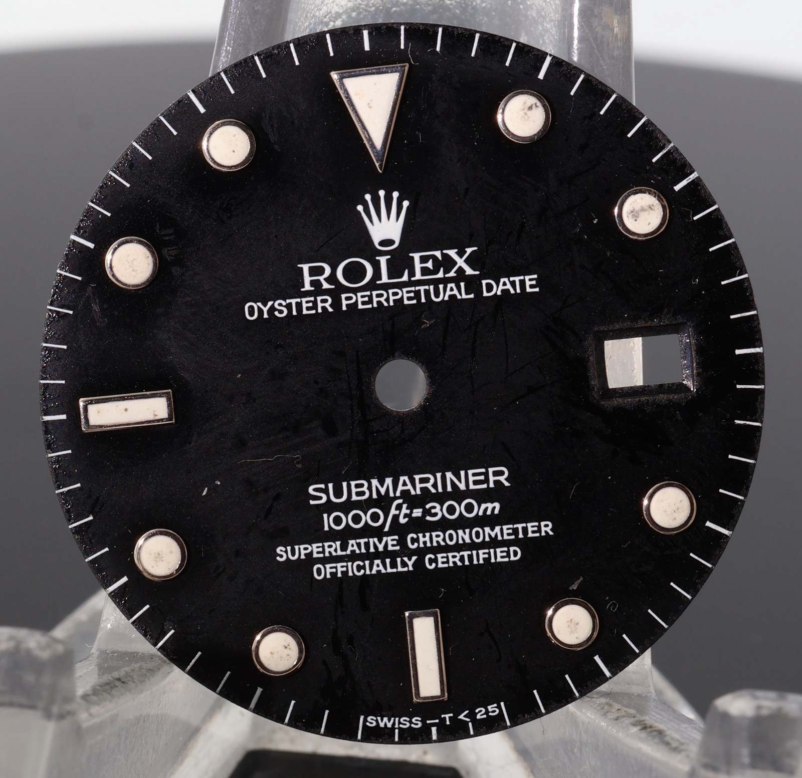 Early Vintage Rolex Submariner Tritium 16800 168000 Dial #244