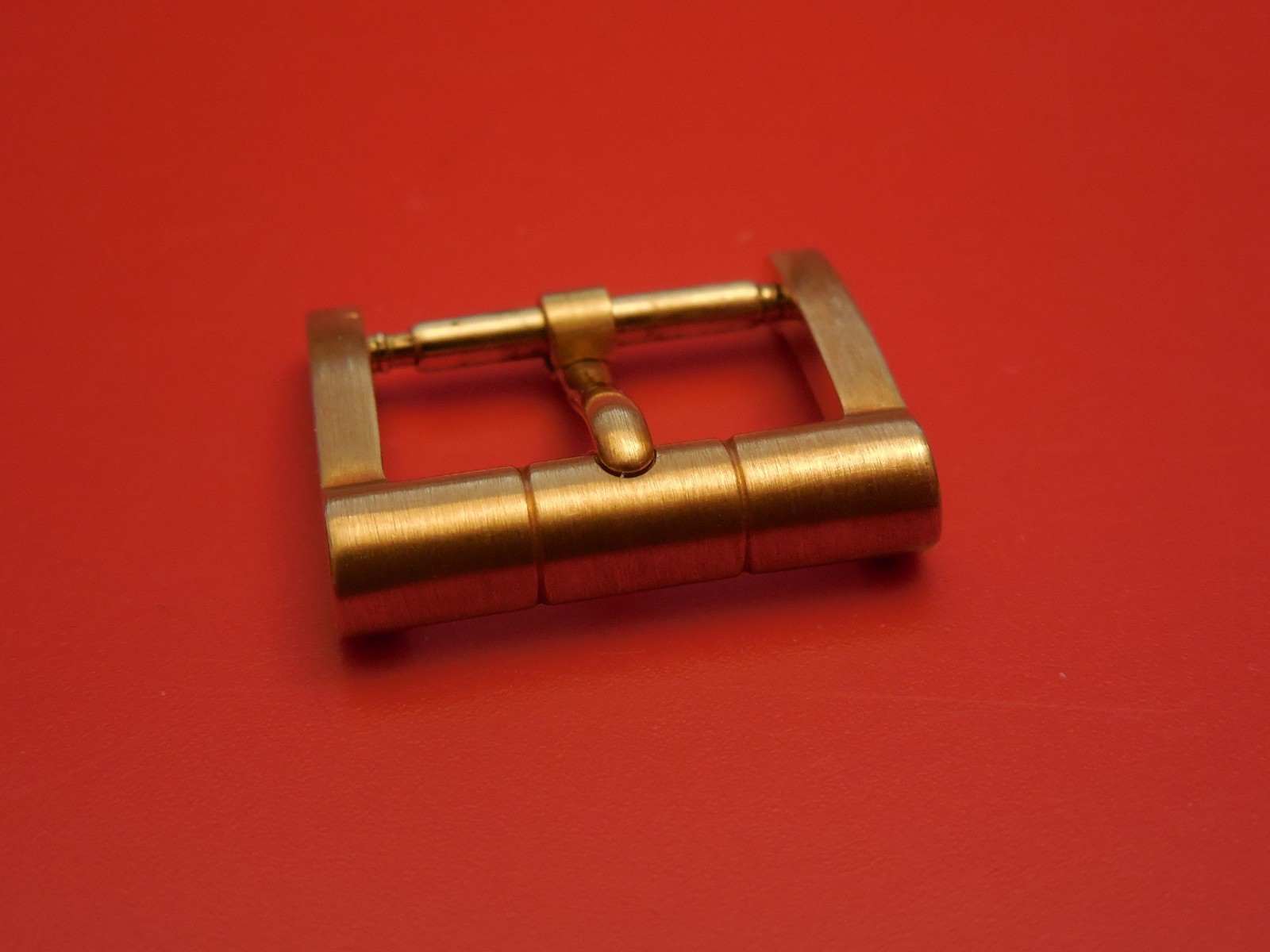 BVLGARI SOLID 18K GOLD 16MM / 20MM TANG BUCKLE FOR LEATHER STRAP BAND BRACELET