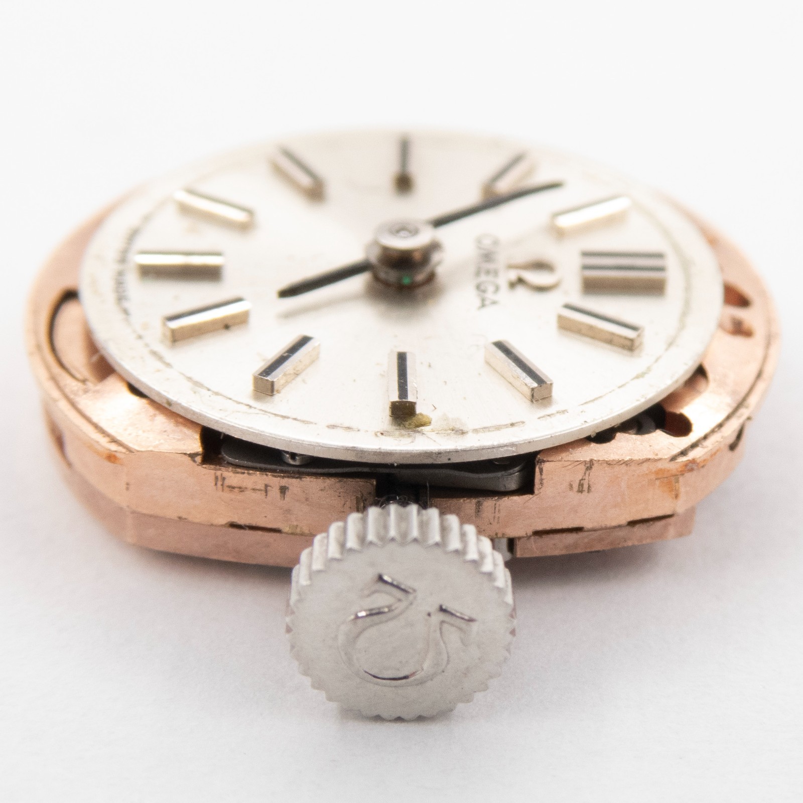 Vintage Omega Caliber 484 17-Jewel Wristwatch Movement, Runs