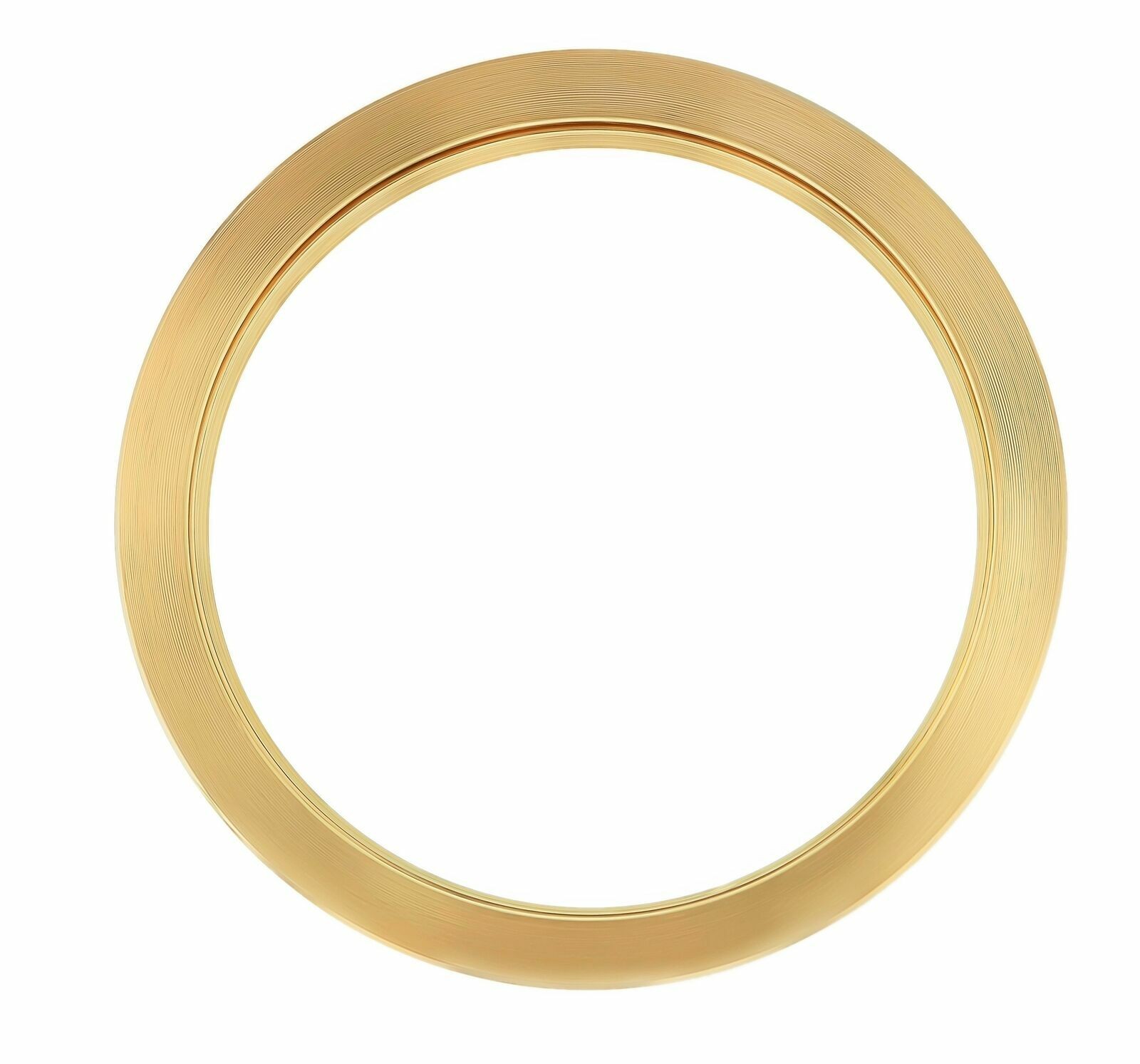Gold Fluted Replacement Bezel Fits 40mm Case For Rolex Day Date II 218238