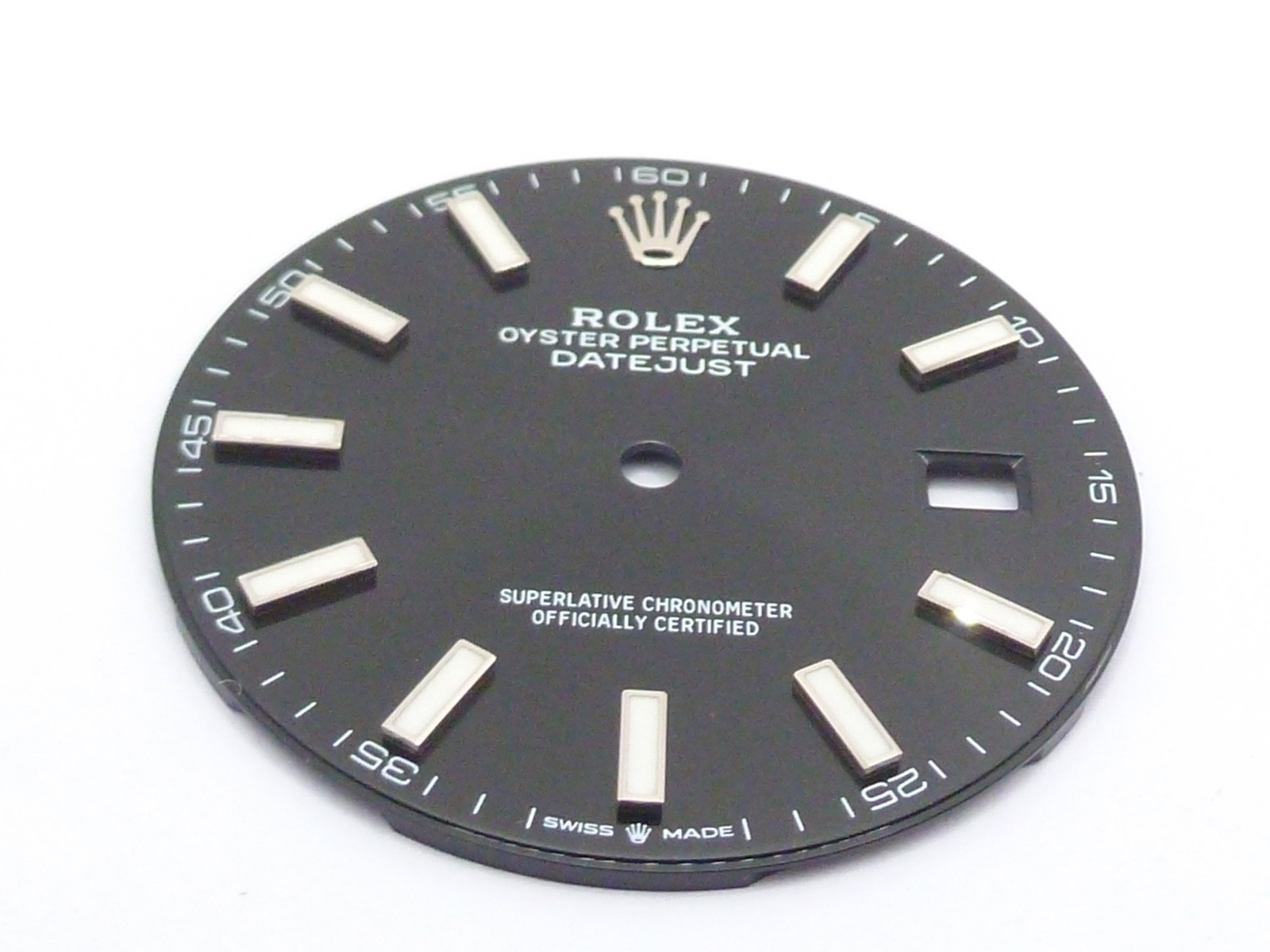 Original Rolex Datejust 126334 126300 Black Stick Dial 41mm New 2025