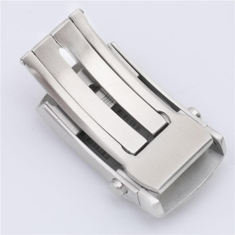Fit for Breitling Watch Band 18mm Slider Glide Folding Buckle Deployment Clasp