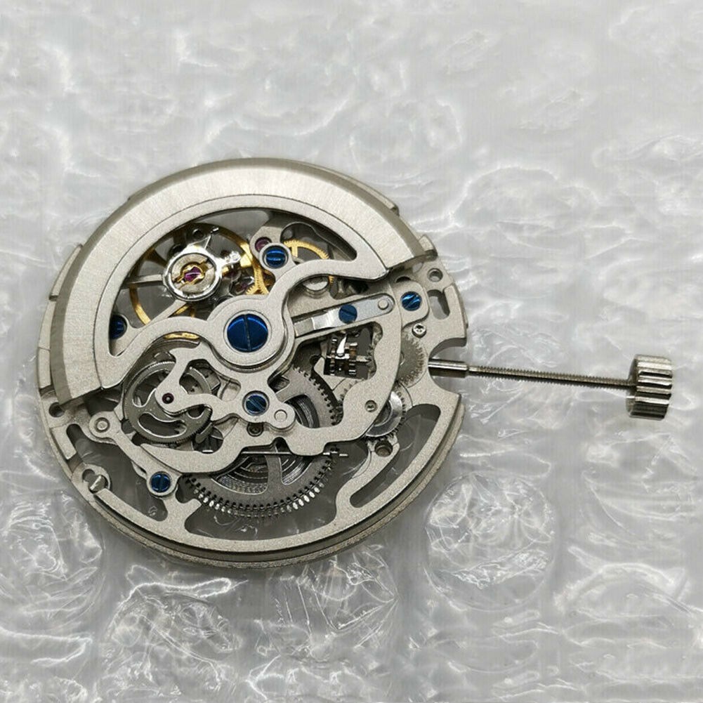 30.95mm Hollow Automatic Mechanical Skeleton Watch Movement For Seagull TY2809