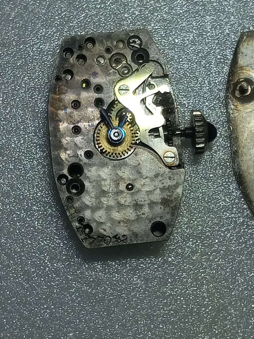 Vintage 1920’s Bulova 6F 15 jewel Watch Movement As Is for parts/repair / Runs