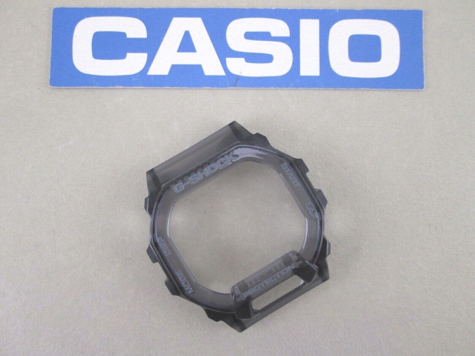 Casio G-Shock GBD-200SM-1A6 GBD200SM translucent dark gray resin watch bezel
