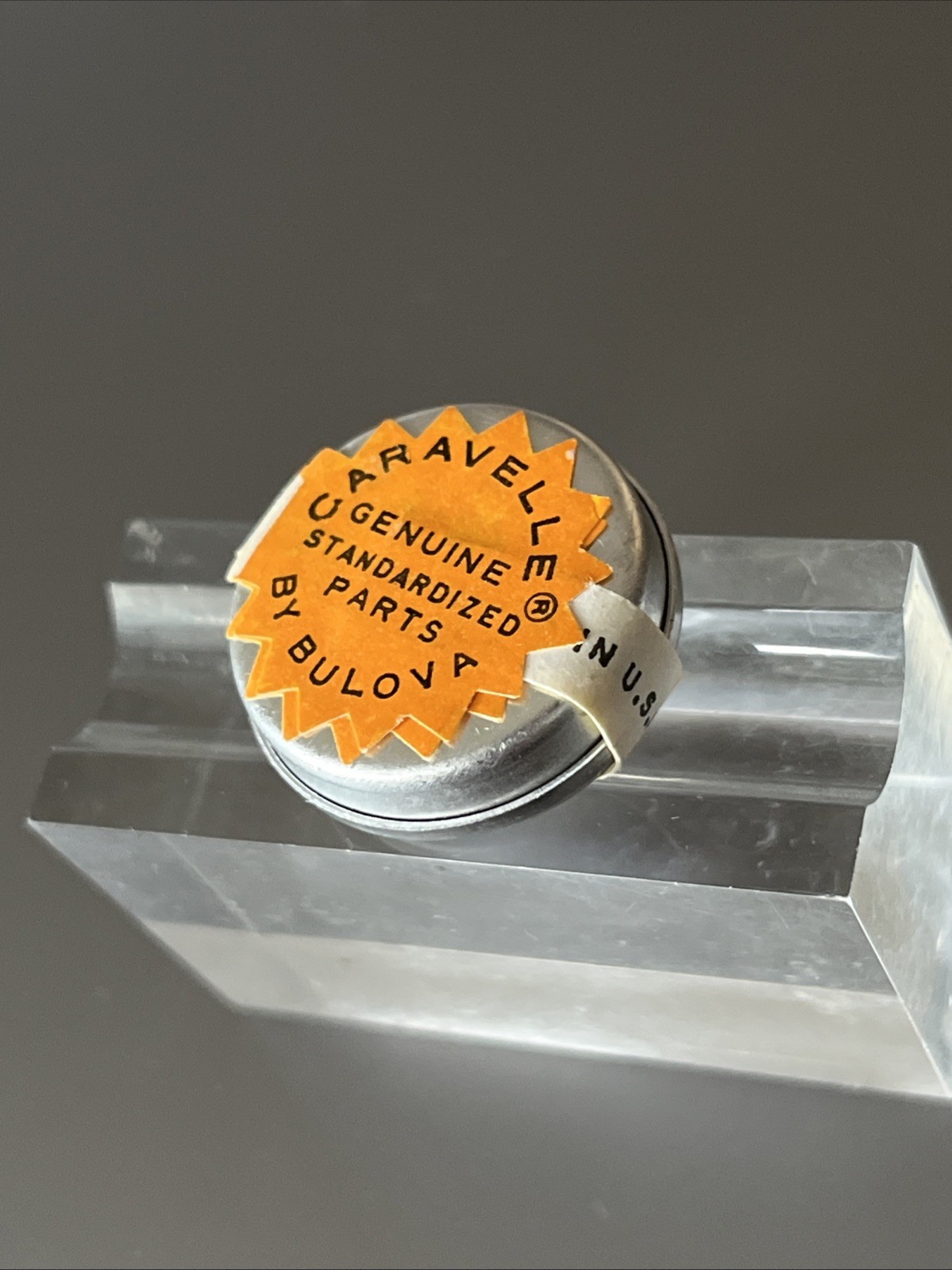 Bulova Caravelle Watch Movement Part 59 ESCAPE WHEEL S/S PIVOT 11OWACD Sealed