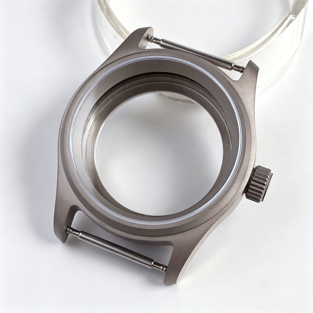 36mm 200M Waterproof Titanium Dive Watch Case for NH35 PT5000 Pilot Sapphire