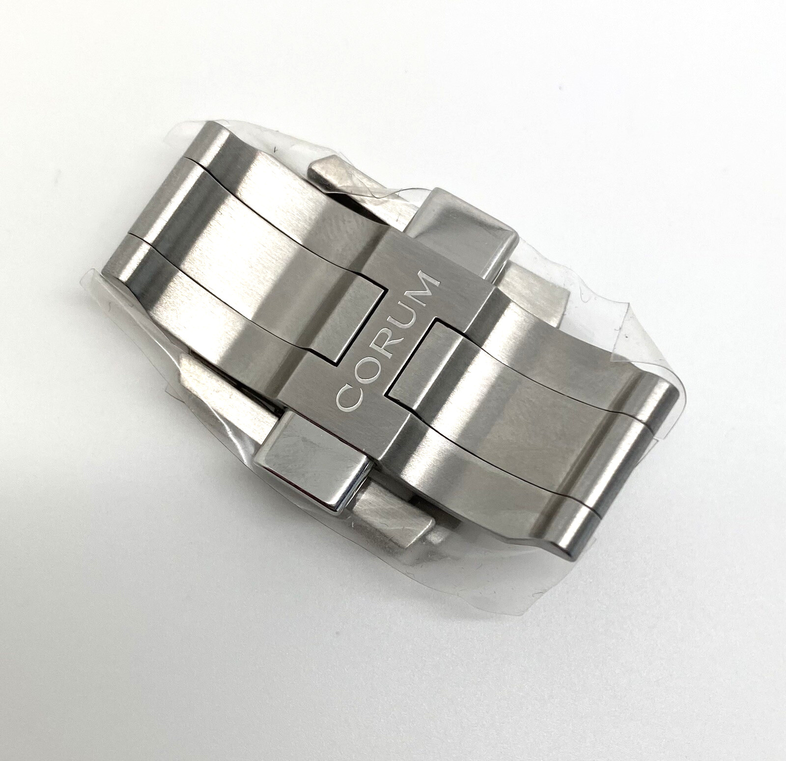 Authentic New Corum Admiral Cup 18mm Stainless Steel Deployment Buckle OEM