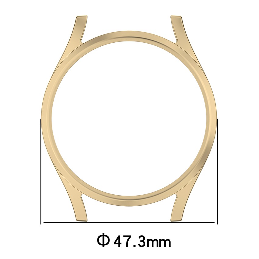 For Samsung Galaxy Watch 7 40mm/44mm Protective Case Half Wrap Case Cover Parts