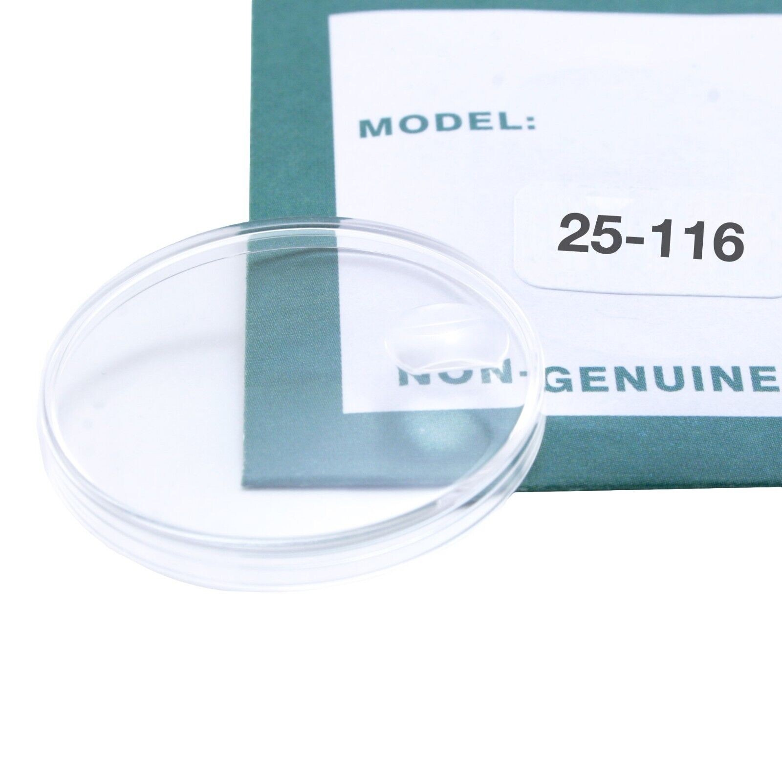 Swiss Made Plastic Plexi Watch Crystal for Rolex Watches 25-116 fits 1655 & More