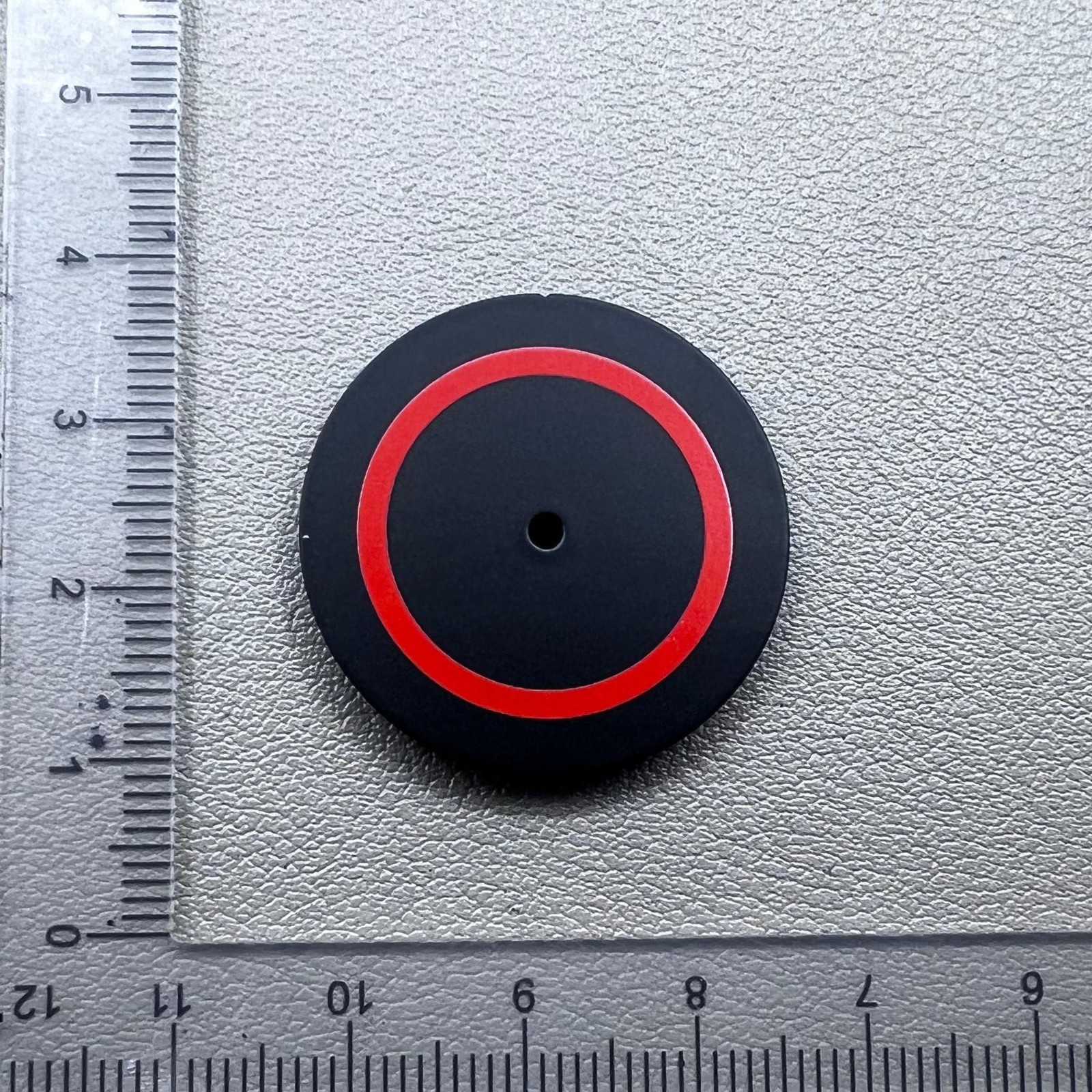 28.5mm Watch Dial Black+red Circle Fit for Miyota 8215 8200 Movement
