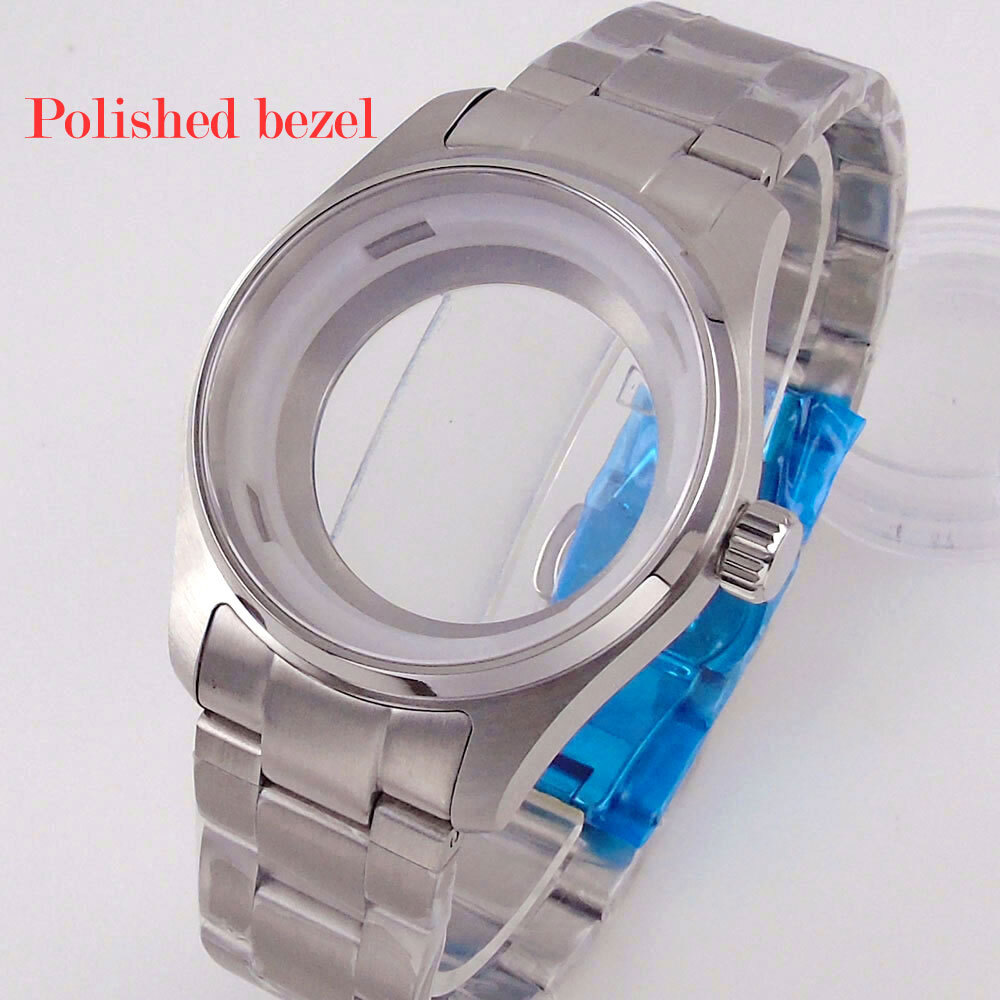 36MM 39MM Poilt 20ATM Dive Watch Case Glass Back Fit Nh35 Nh36 Pt5000 Sapphire