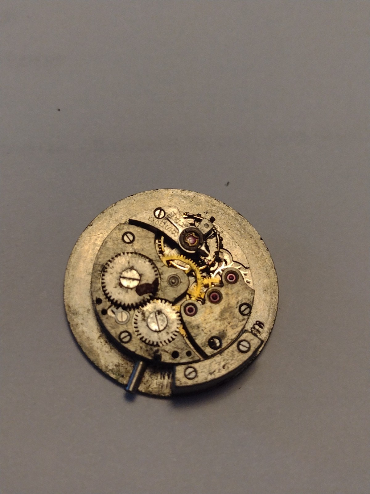 Vintage EMPIRE Watch Movement For Parts or Repair NOT WORKING!
