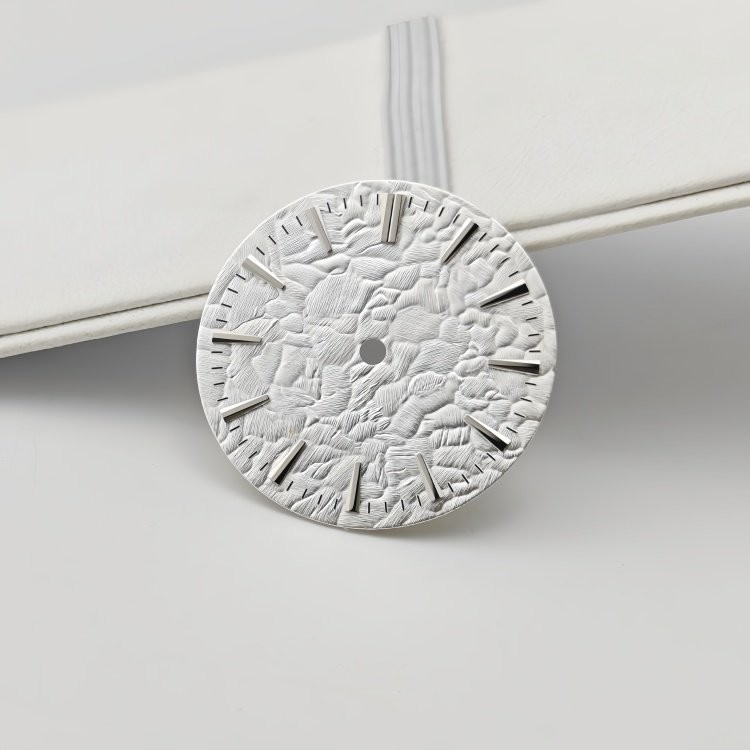 28.5mm Stone Texture Dial No Logo Fit Automatic Mod Part