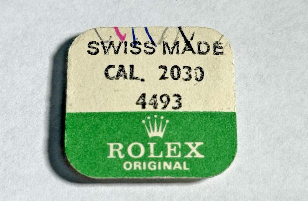 Genuine Rolex Cap Jewel Cal 2030/2035 Ladies Oyster Perpetual Part 4493 NOS SEAL