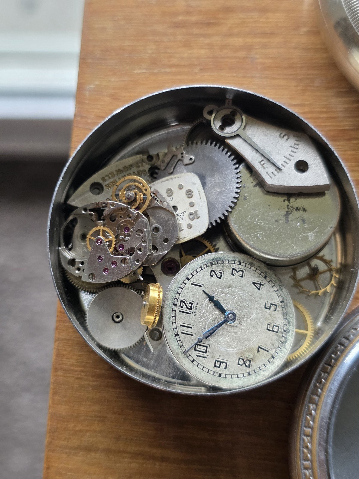 Vintage Antique Watches Movements Parts