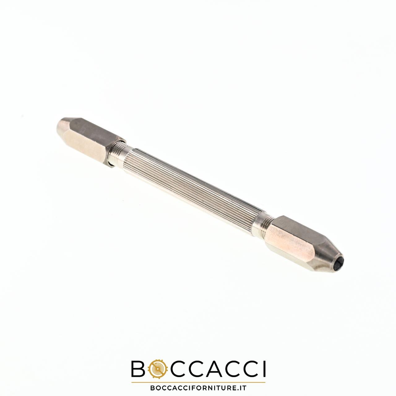 BERGEON Ref. 5860 Nickel Coated Brass Handle Double Spindle (0.0 …