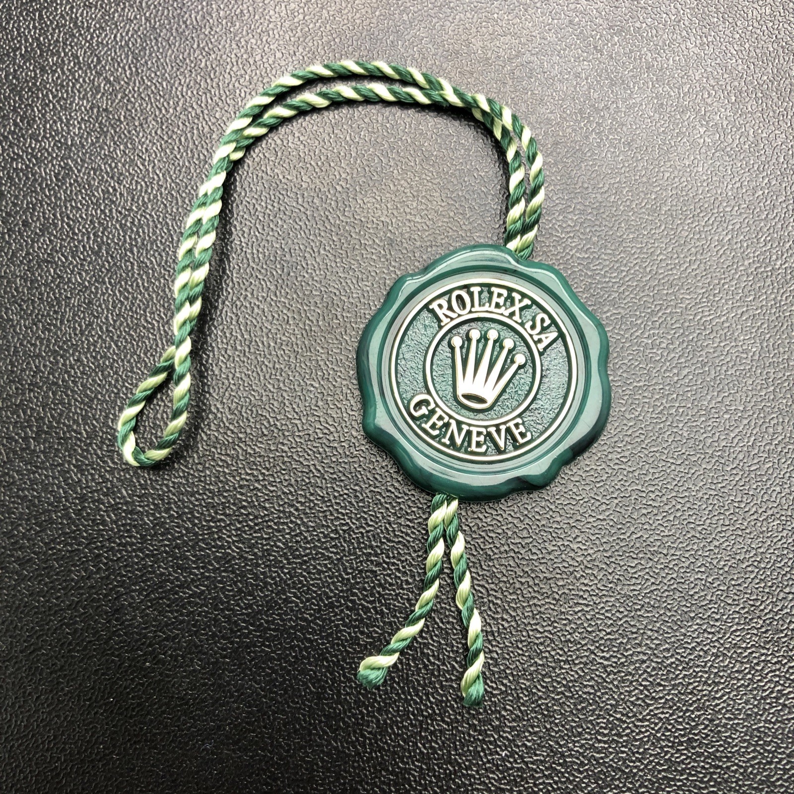 Genuine Green Rolex Hologram Watch Hang Tag Green From 2019/2020