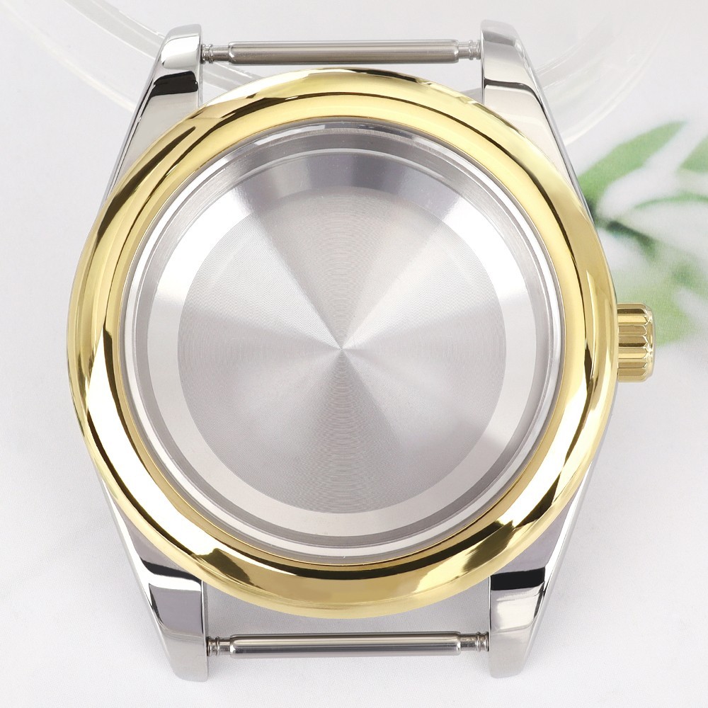 Sapphire Oyster Log Watch Case 36mm/39mm Fluted Bezel For Seiko NH35 Miyota 8215