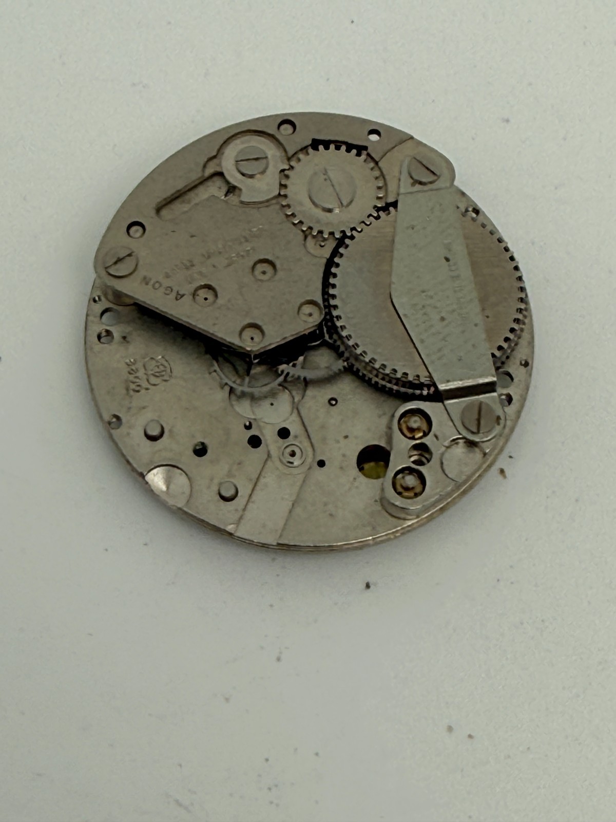 Vintage Jump Hour EB 8800 Swiss Movement For Parts or Repair