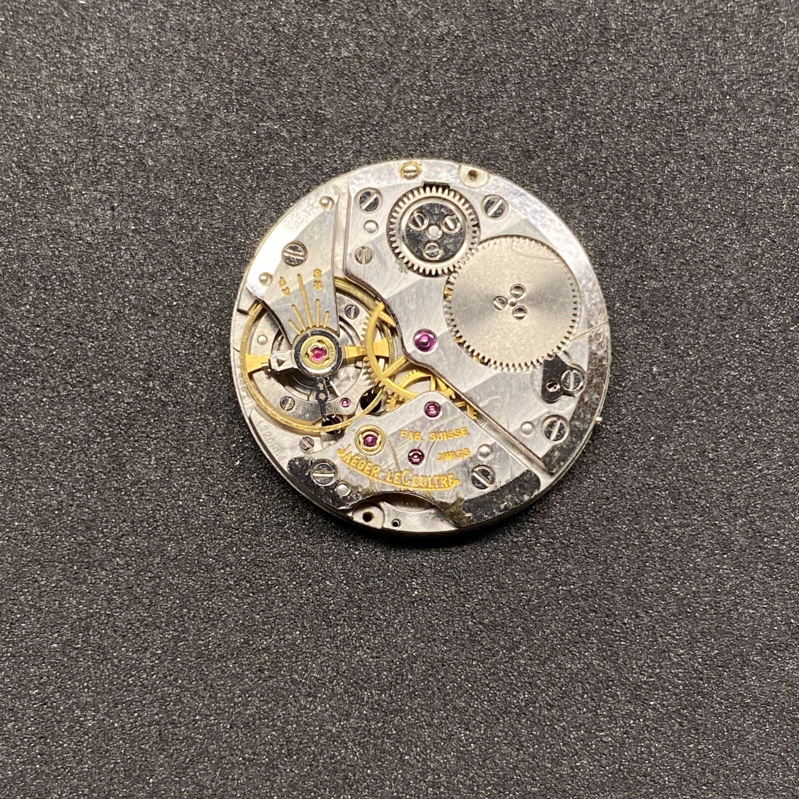 Genuine Jaeger LeCoultre P838 P 838 Thin Movement. Balance OK. For Spares Repair