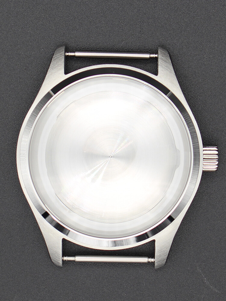 40mm Aviator watch Case 316L Stainless Steel For Seiko nh34 nh35 nh38 Movement