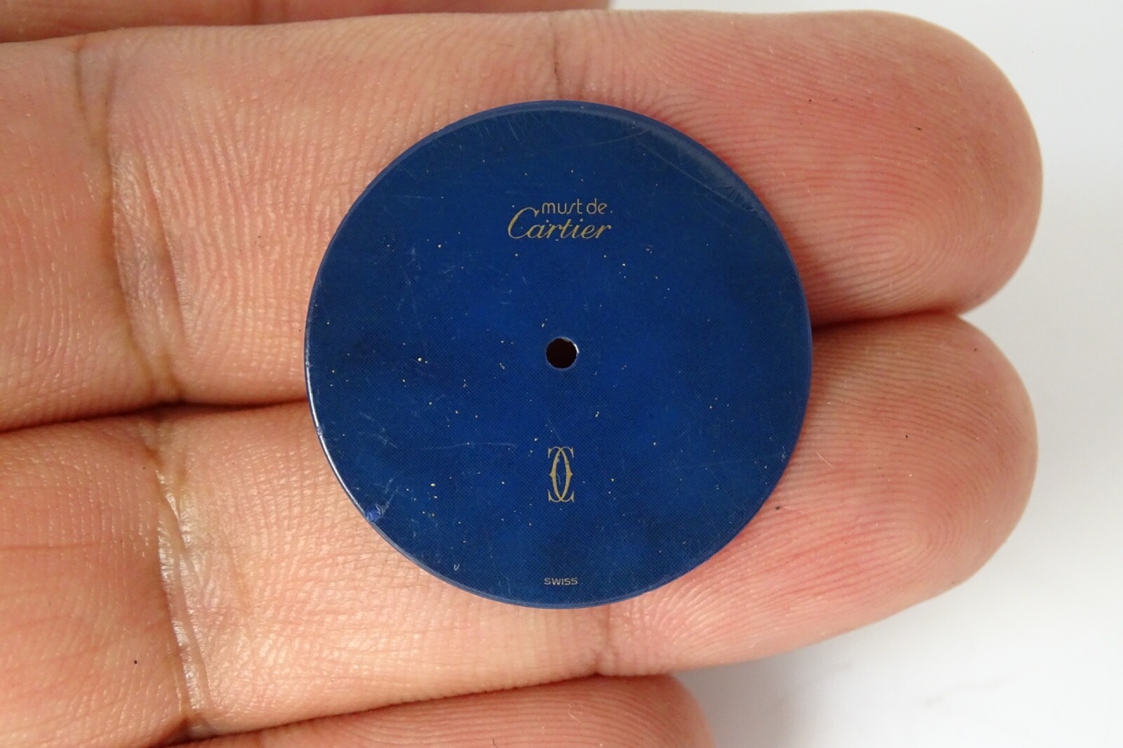Must de Cartier Vendome Stardust Dial Quartz Original 26mm