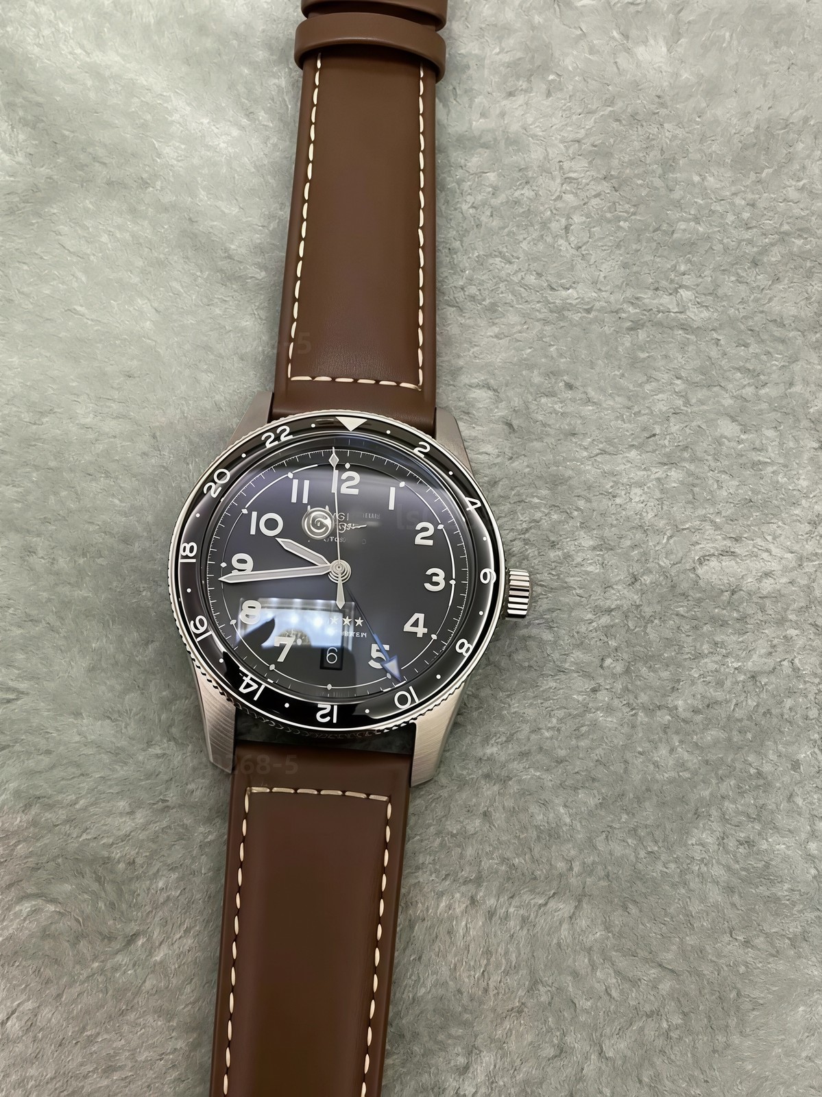 For DIY 42mm case NH34 GMT, stainless steel/gold set -offers welcome