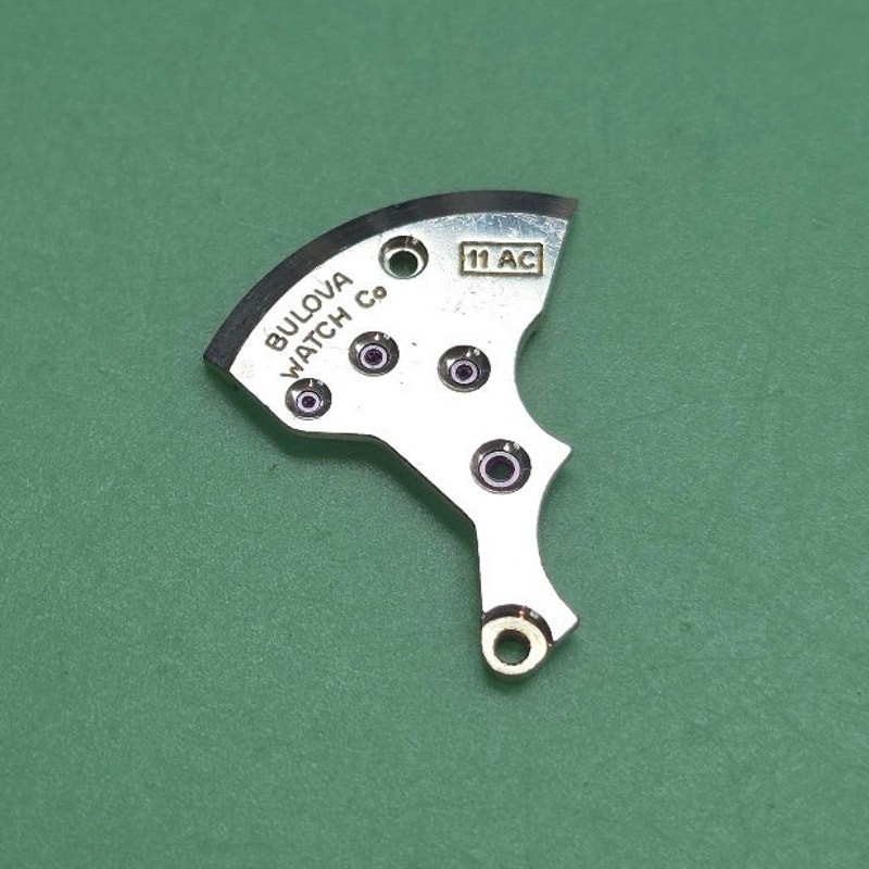 Train Bridge Plate Bulova Cal. 11AC Original Watch Part /W57