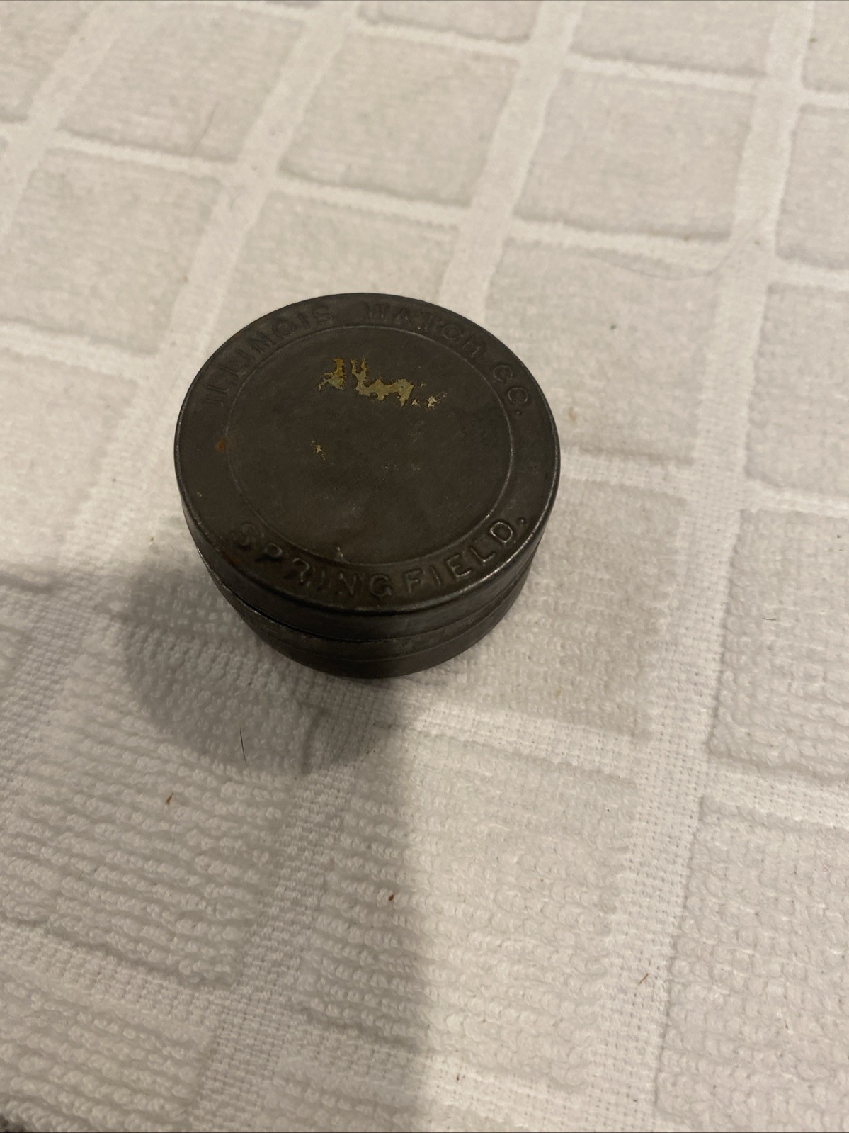 Illinois Watch Co. Watch Movement case Springfield For Watch Movement Shipping
