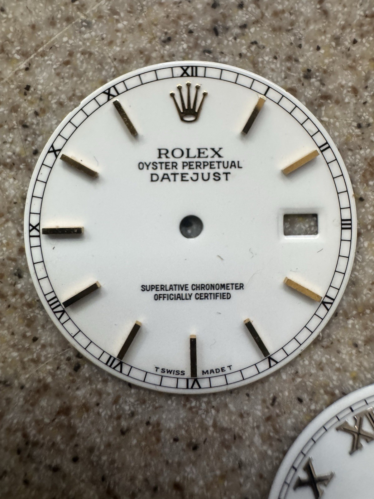 Rolex Dial 16233 16013 1 Missing Feet 1 Missing Index
