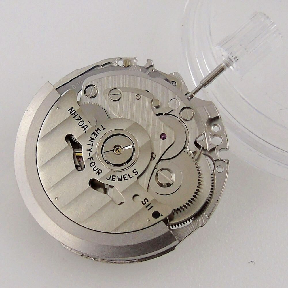 BLIGER Watch Parts Genuine 24 Jewels Japan NH70A Automatic Movement replacement