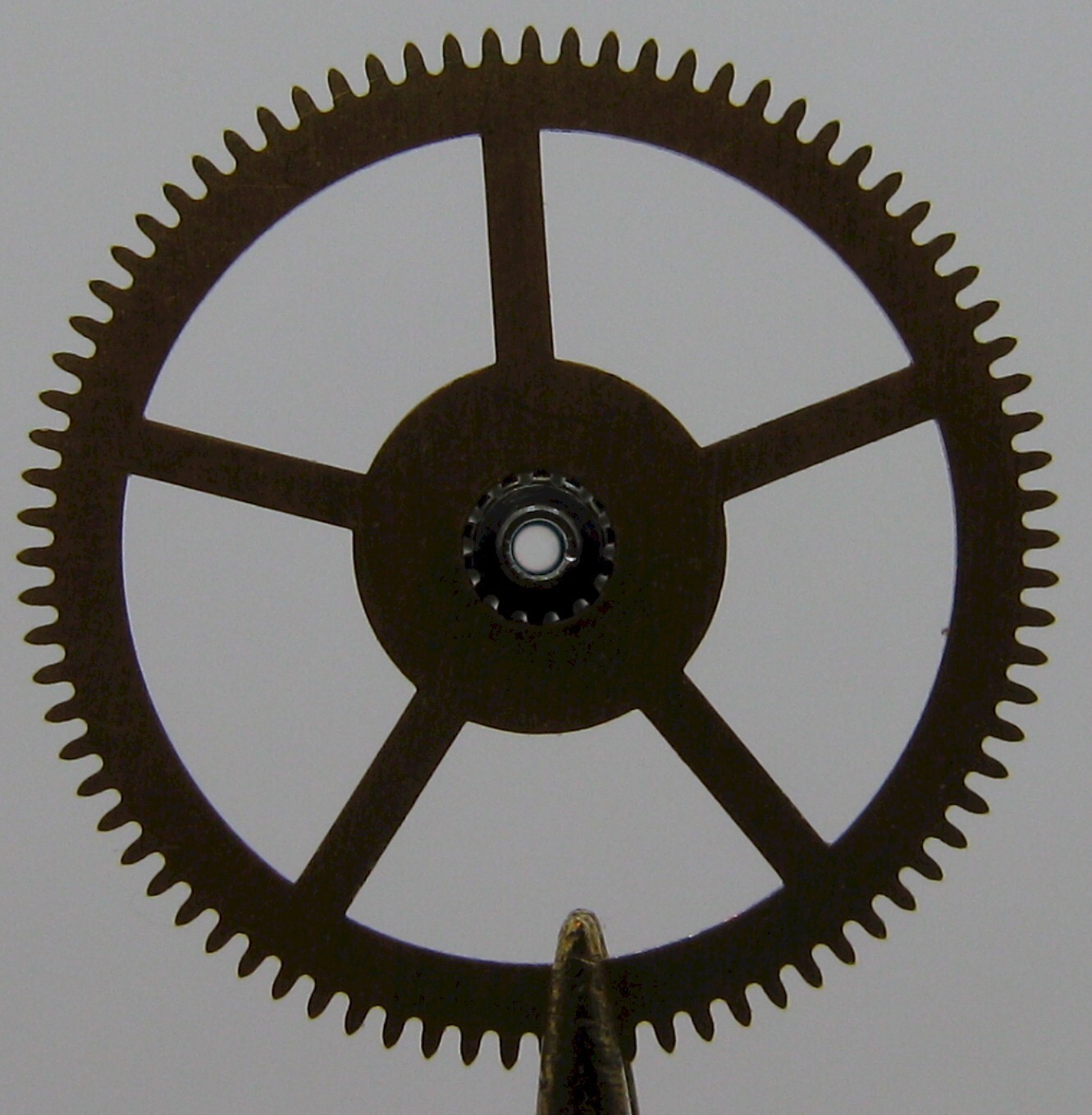 Poljot 3133 chronograph … watch movement part center wheel #200 + c. pinion