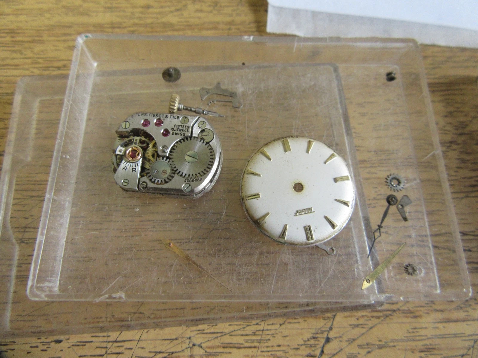 JOB LOT VINTAGE WATCH PARTS. SEKONDA, TREBEX, ETC, SPARES OR REPAIR