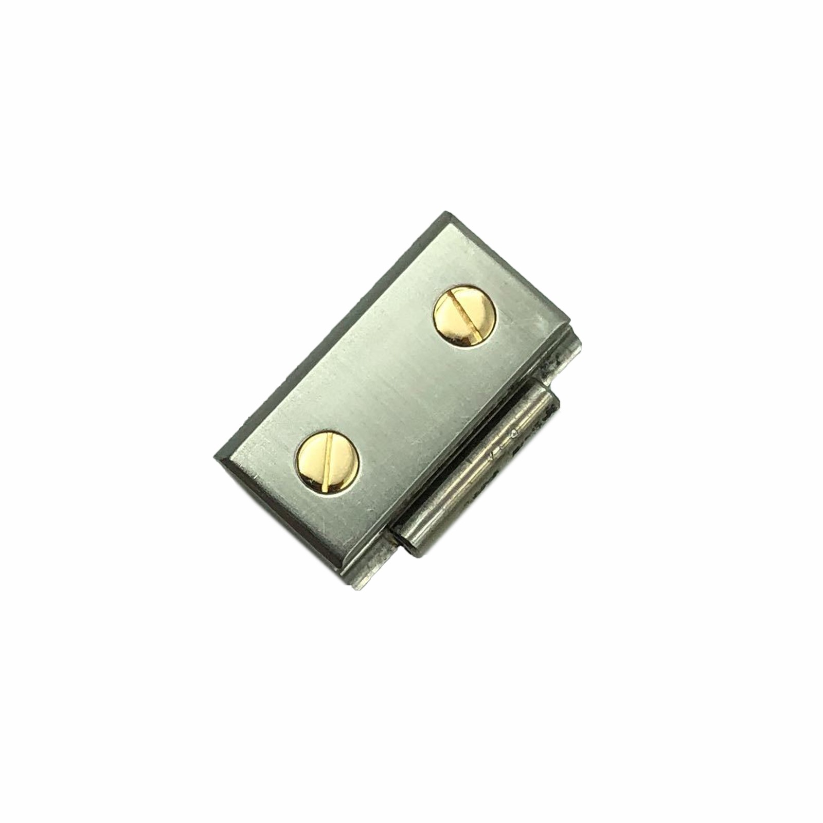 Cartier Santos 14mm Steel 18K Yellow Gold Link
