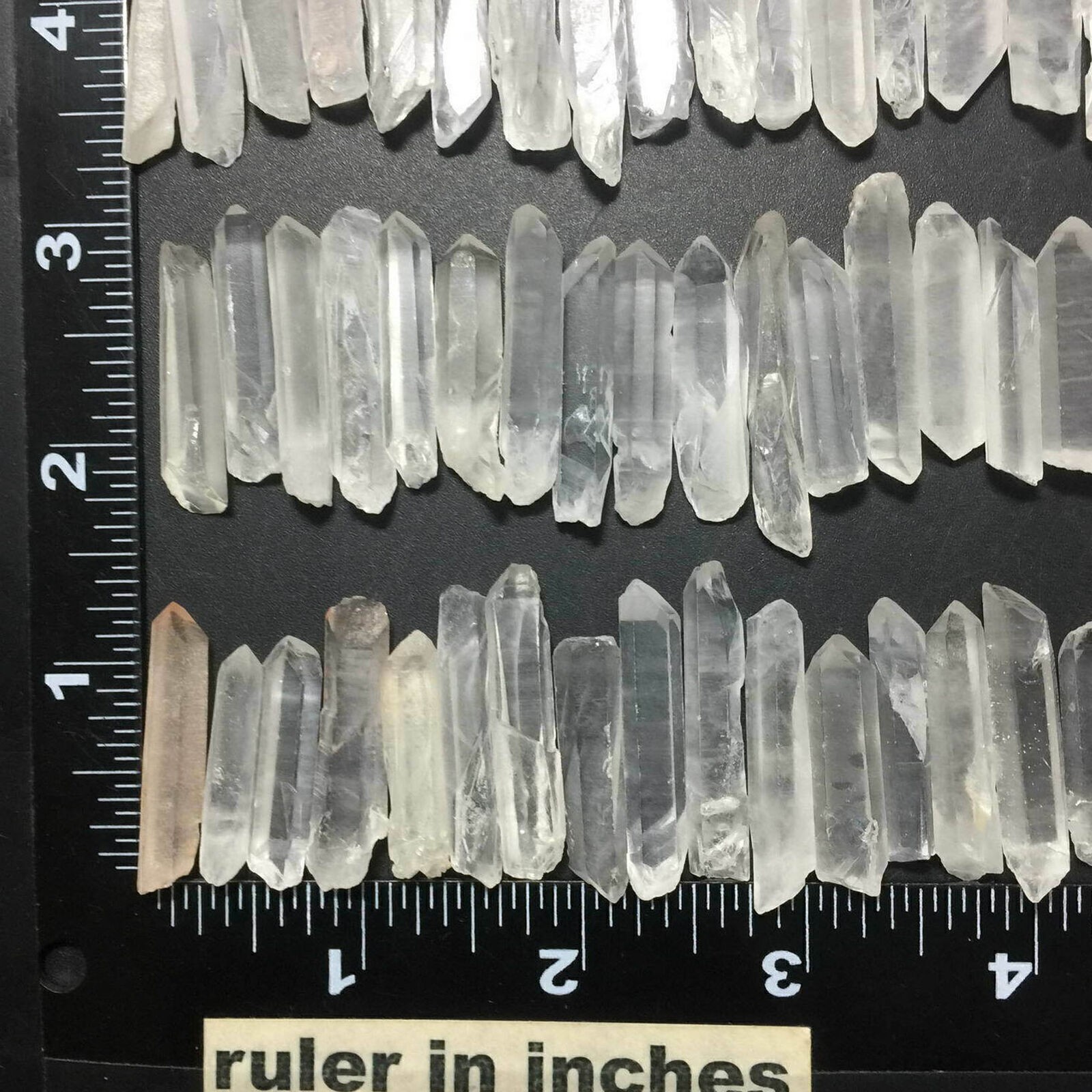 100x Bulk Natural Crystal White Quartz Small Points Terminated Wand Specimen US