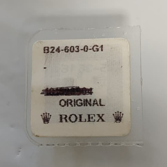 Genuine Rolex B24-603-0-G1 Twinlock Winding Crown 6mm Stainless Steel NEW